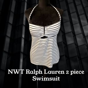 NWT Ralph Lauren 2 piece Swimsuit